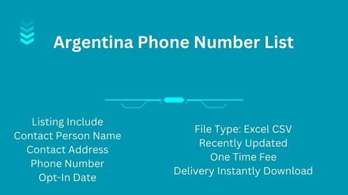 Argentina Phone Number List