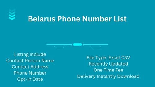 Belarus Phone Number List