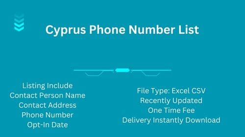 Cyprus Phone Number List