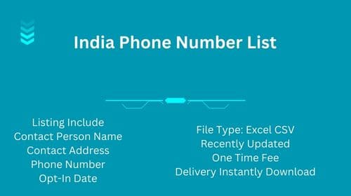 India Phone Number List