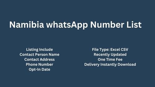 Namibia WhatsApp Number List