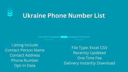 Ukraine Phone Number List